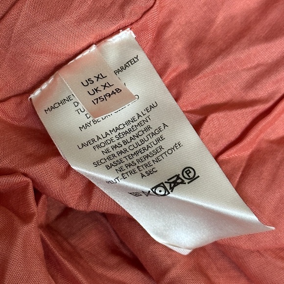 Anthropologie smocked waist floral mini skirt- women’s size XL. Ruffle hem - Picture 8 of 10